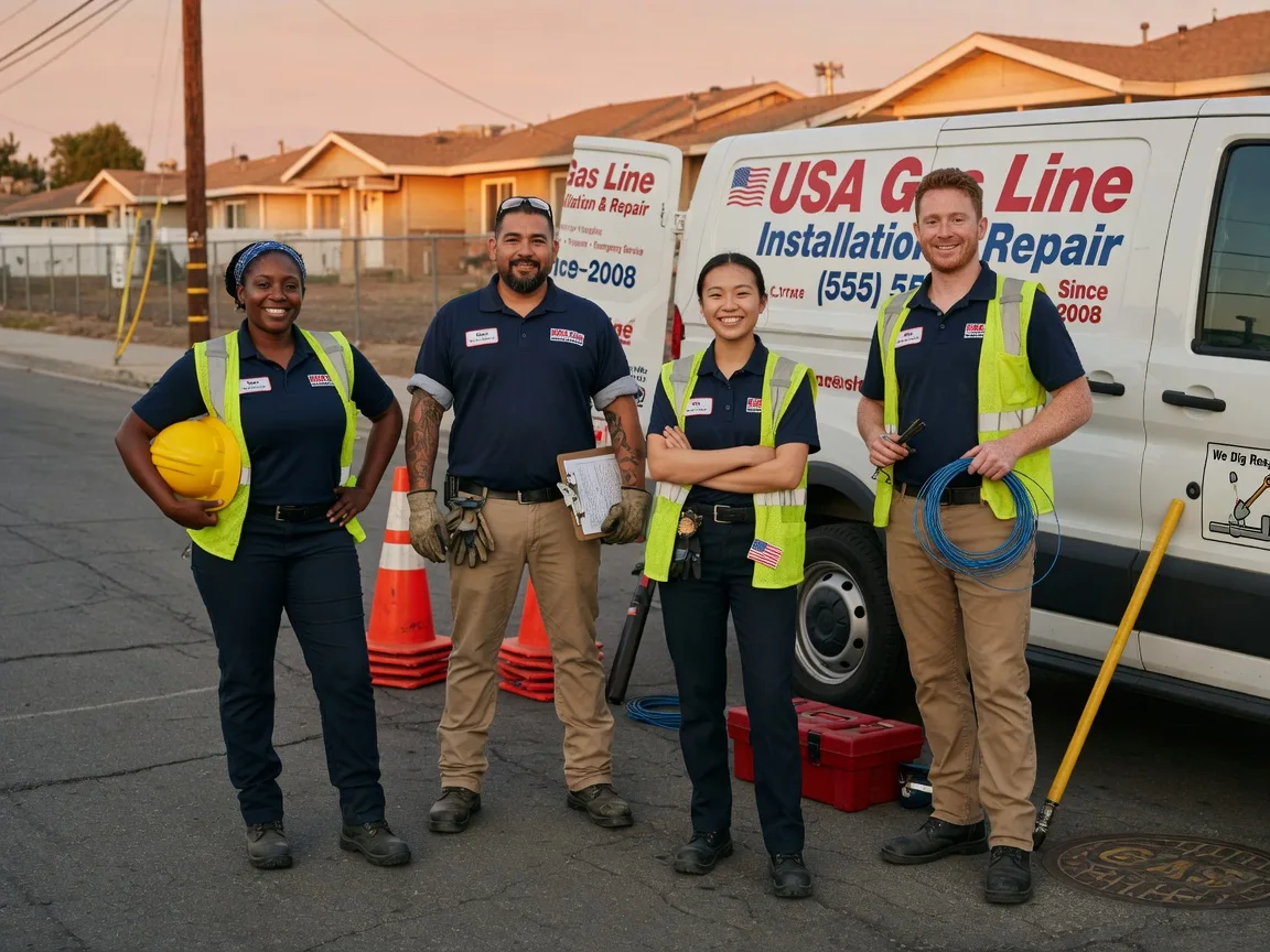 Gas Line Installation company in Barnes City, IA